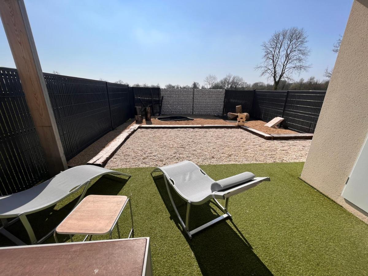 Gite 5 Pers Avec 2H Espace Bien-Etre Privatise Inclus Dans Le Prix De La Nuit 80M2 De Detente Équilly Exterior foto